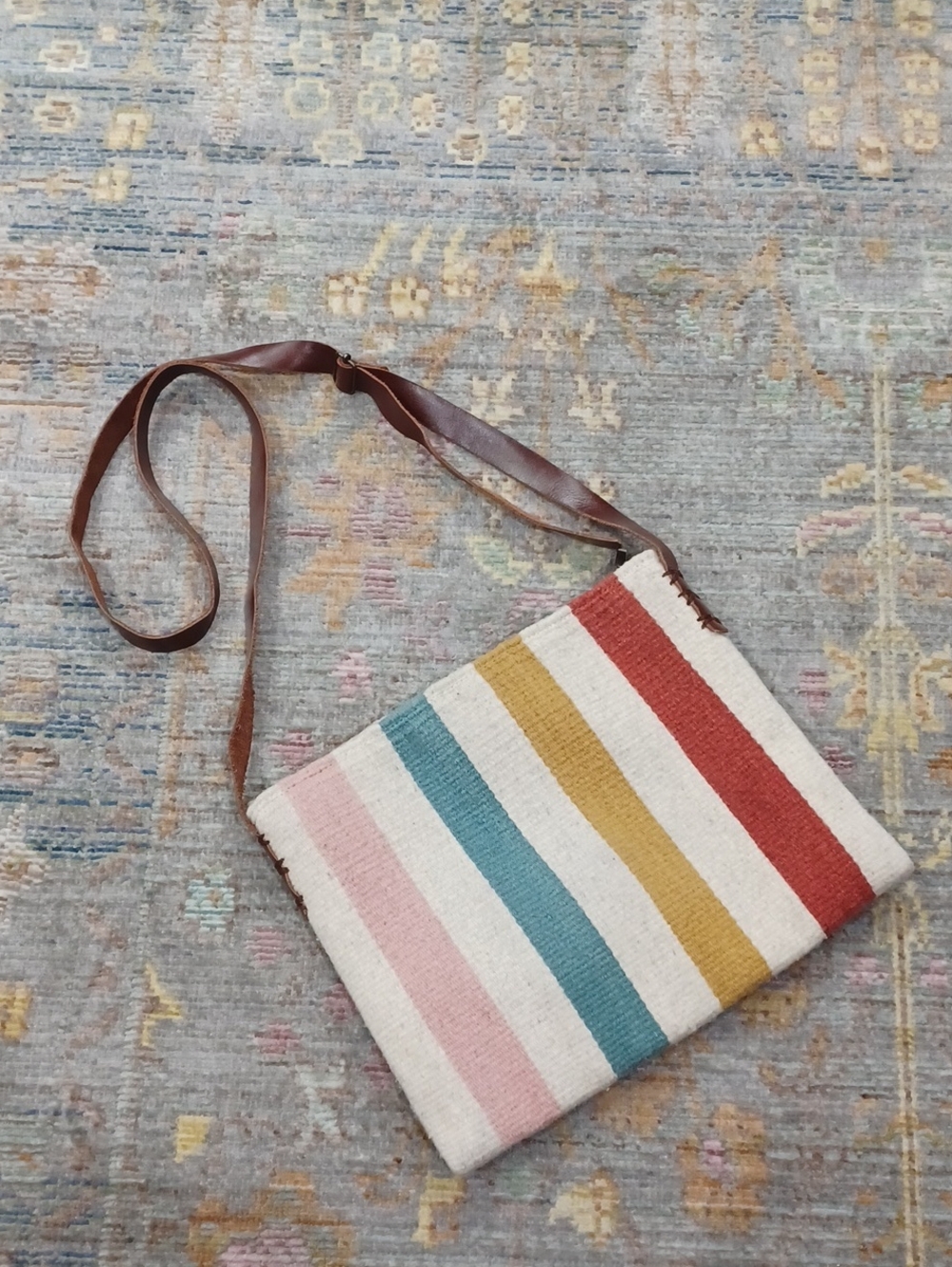 Handmade Wool Crossbody Bag